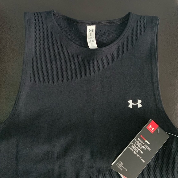Under Armour Heat Gear Fitted Tank Size Medium NWT - Picture 8 of 8